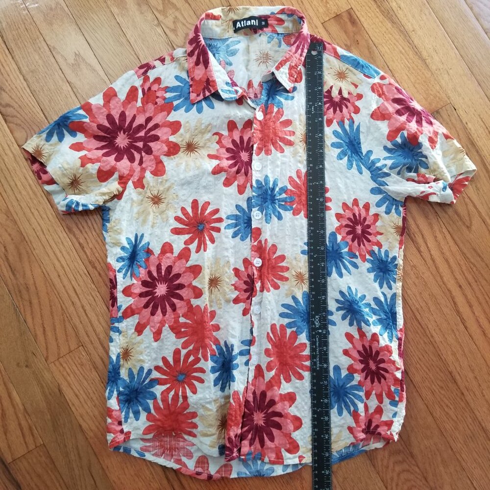 Atlanl men's button down shirt M